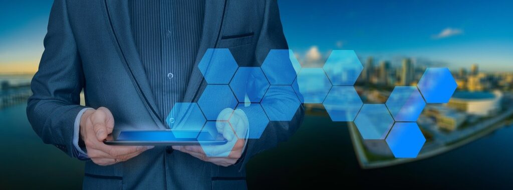 Подписка по трудовым отношениям businessman, tablet, control